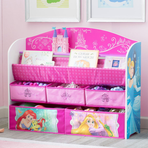 Delta Children Disney Princess Deluxe Book Toy Organizer & Reviews
